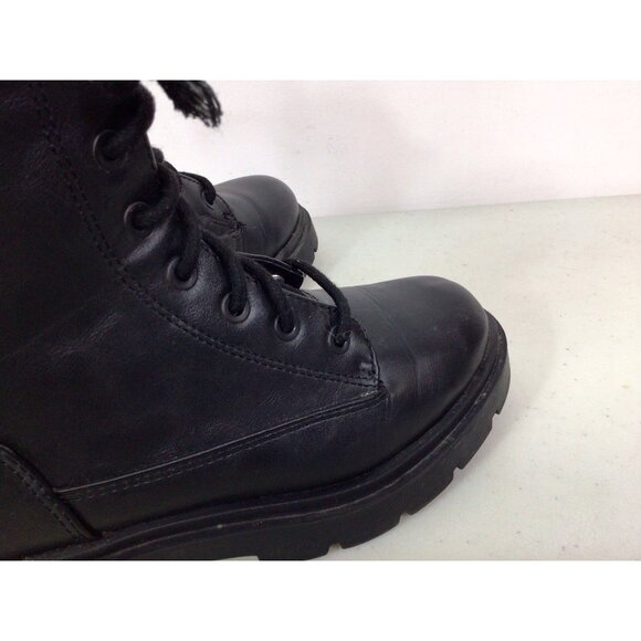 Grunge Combat Boots Lace Up Womens 7 - Picture 6 of 10